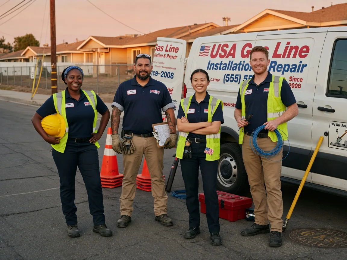 Gas Line Installation company in Aneta, ND